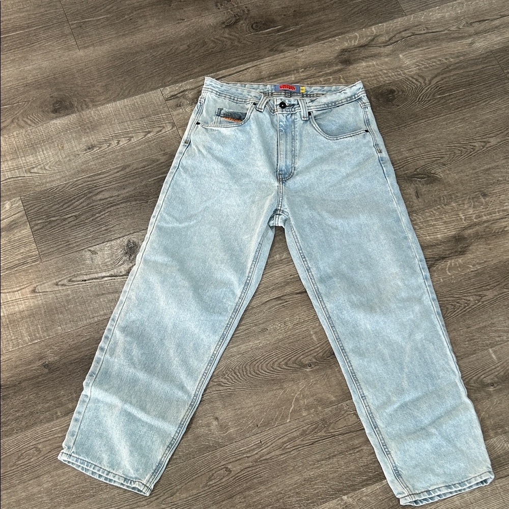 Y2K Empyre 100% Cotton
Light Blue Baggy Fit Men’s Jeans